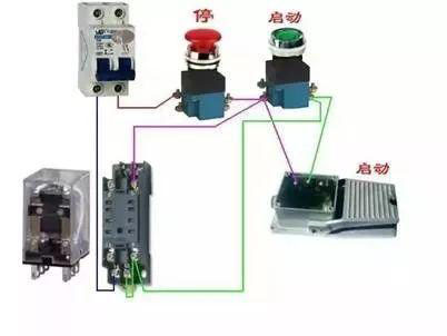 中間繼電器轉換接點類型